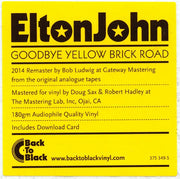 Image 5: Elton John – Goodbye Yellow Brick Road: 40th Anniversary (Remastered 4-LP Vinyl) Vinyl LP | Relix