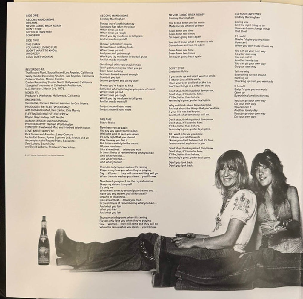 Image 5: Fleetwood Mac – Rumours Vinyl LP | Relix