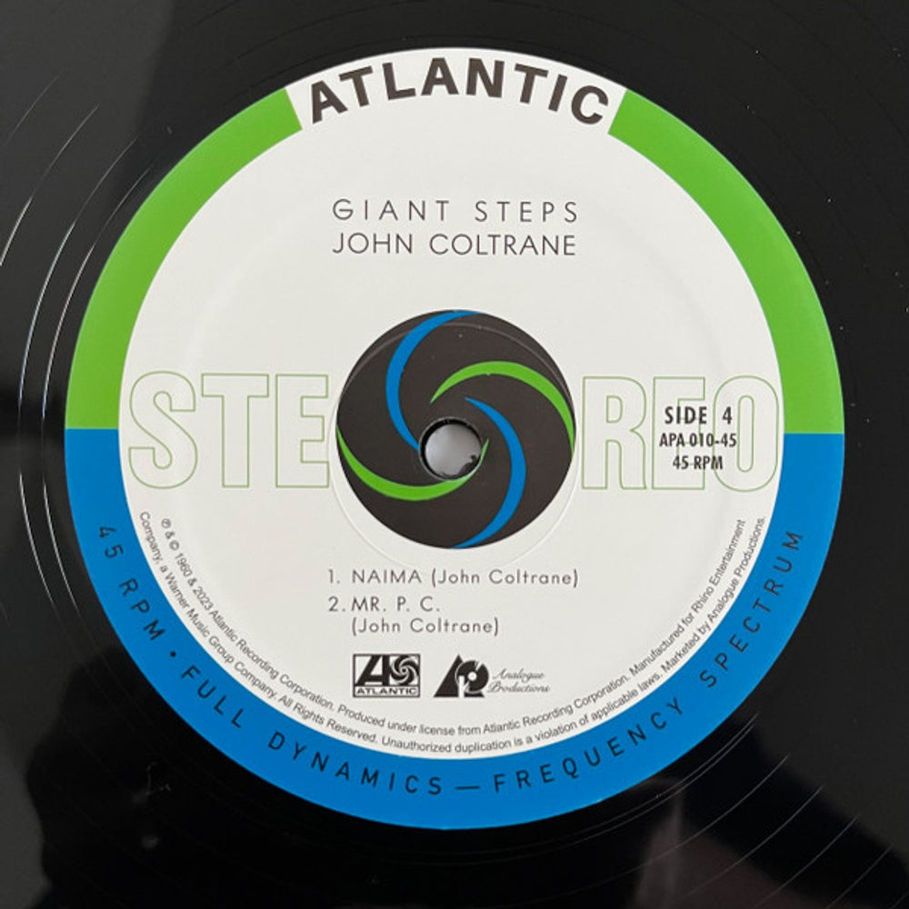 Image 5: John Coltrane – Giant Steps (Gate, 180 Gram LP Vinyl) Vinyl LP | Relix