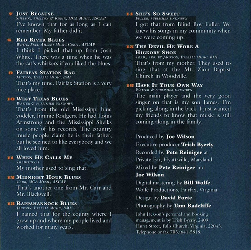 Image 5: John Jackson – Front Porch Blues CD | Relix
