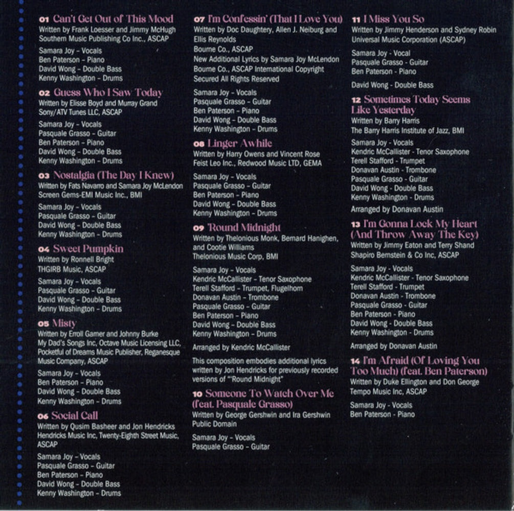 Image 5: Joy, Samara – Linger Awhile CD | Relix