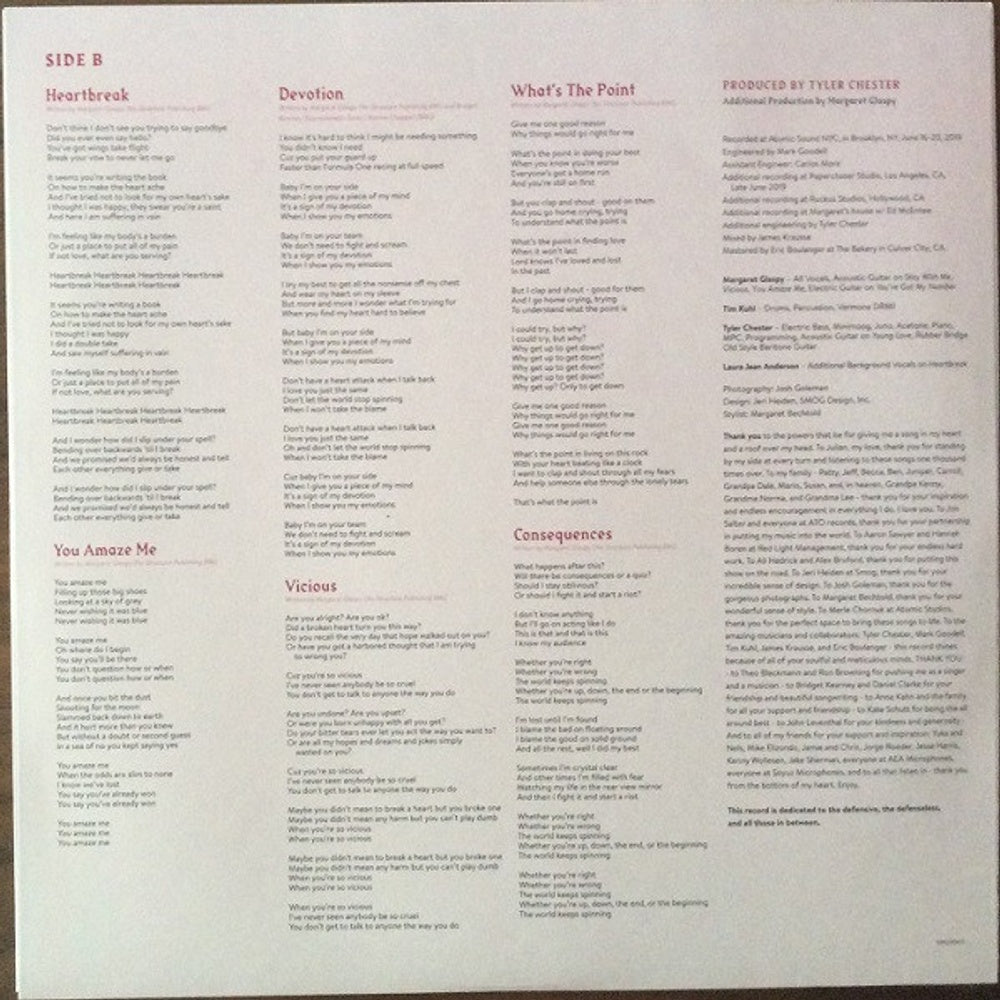 Image 5: Margaret Glaspy – Devotion (Sandstone LP Vinyl) Vinyl LP | Relix