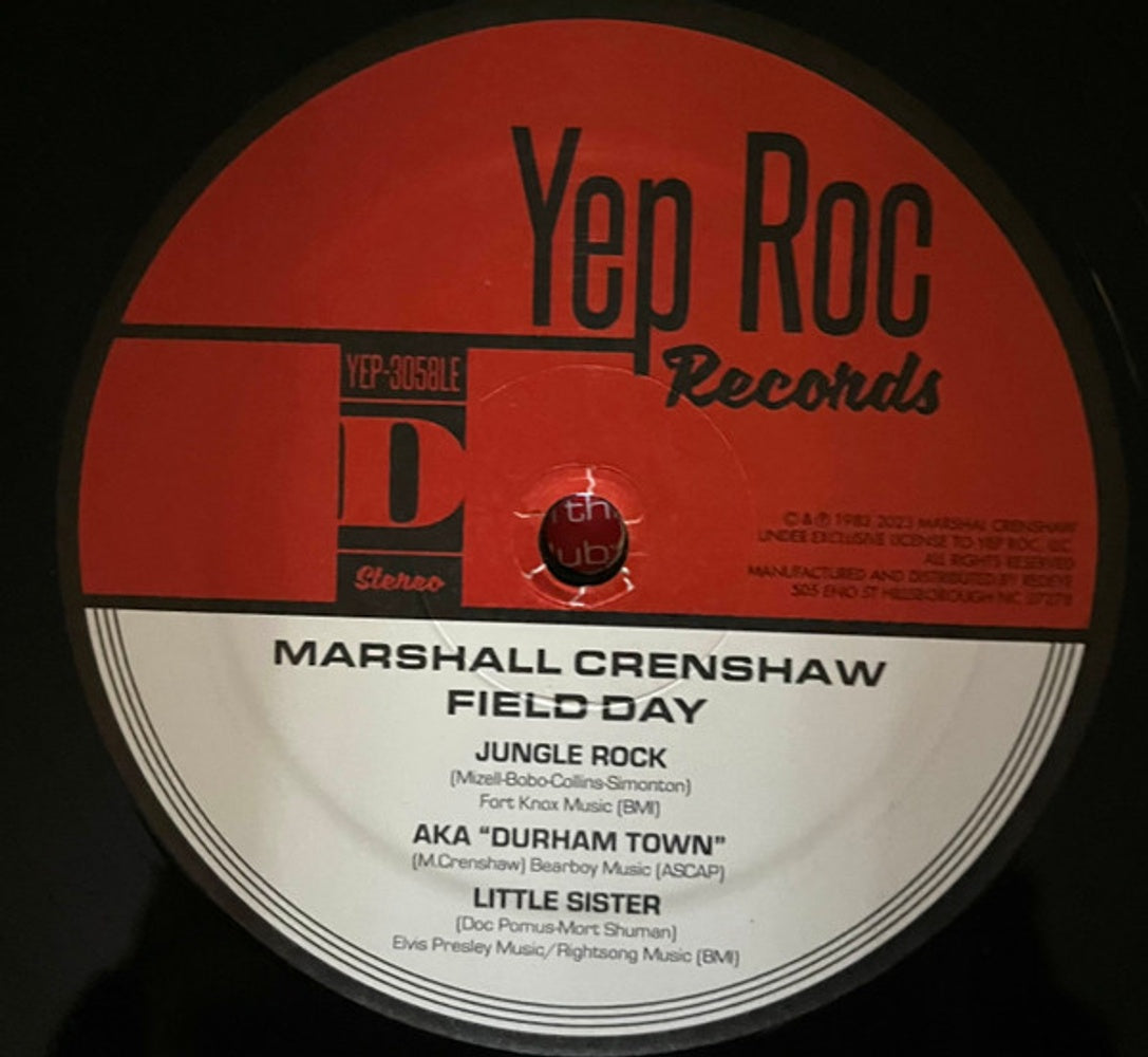 Image 5: Marshall Crenshaw – Field Day (Bonus Tracks, Deluxe, Aniv, Exp LP Vinyl) Vinyl LP | Relix