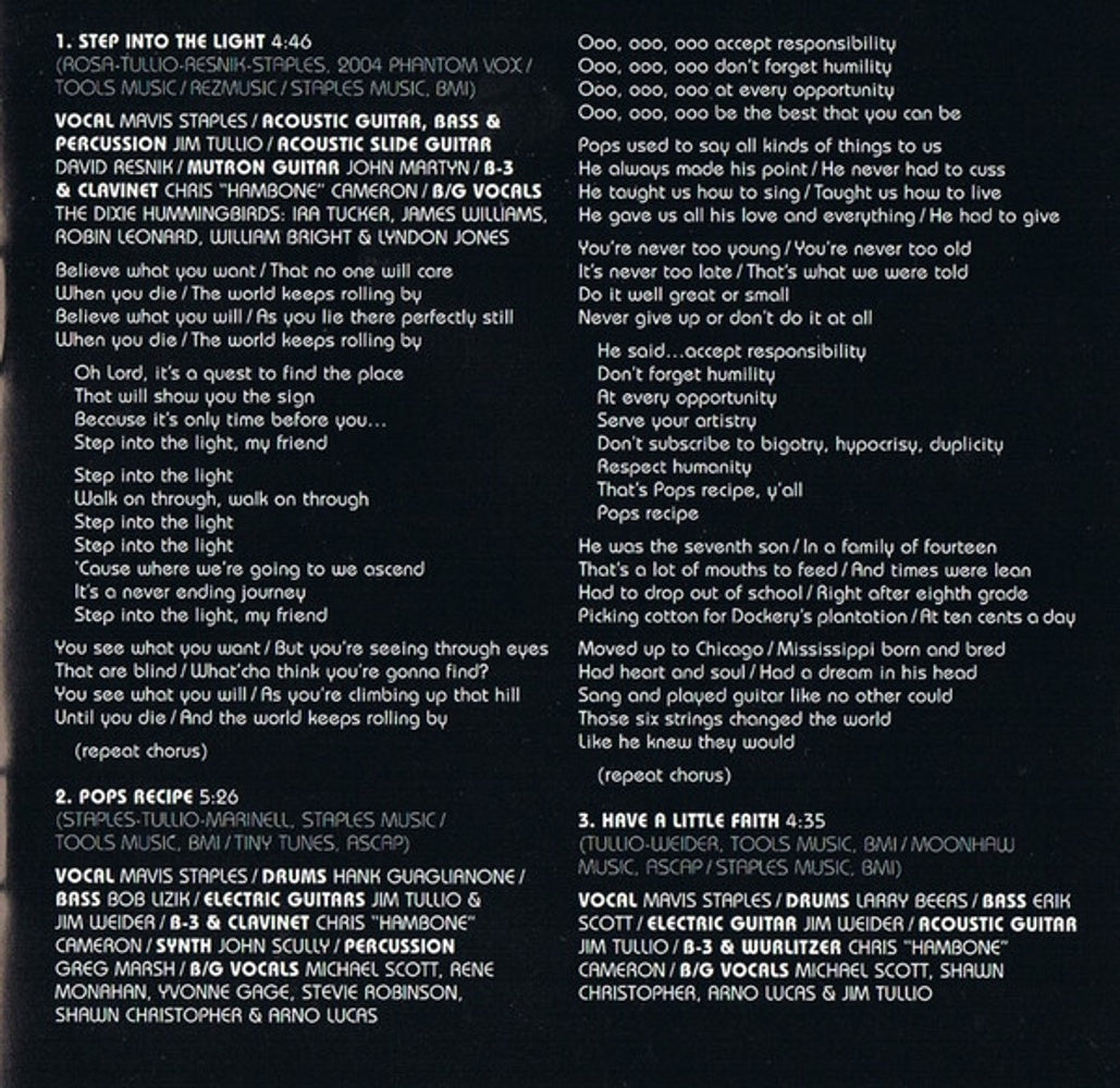 Image 5: Mavis Staples – Have a Little Faith CD | Relix