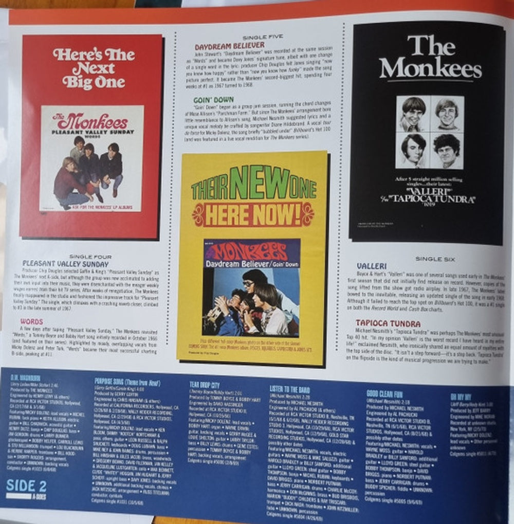 Image 5: Monkees – A's The B's & The Monkees (Syeor26 LP Vinyl) Vinyl LP | Relix