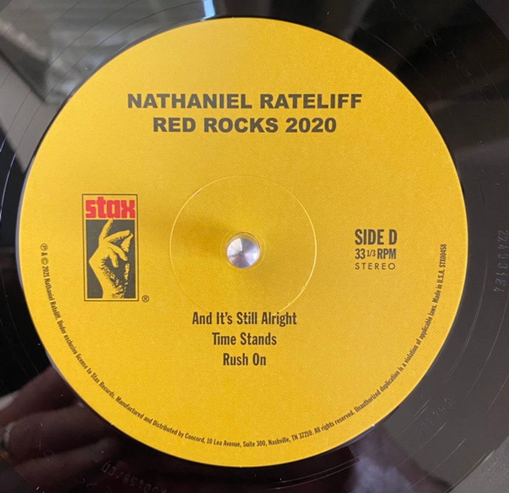 Image 5: Nathaniel Rateliff – Red Rocks 2020 (Black Ice LP Vinyl) Vinyl LP | Relix