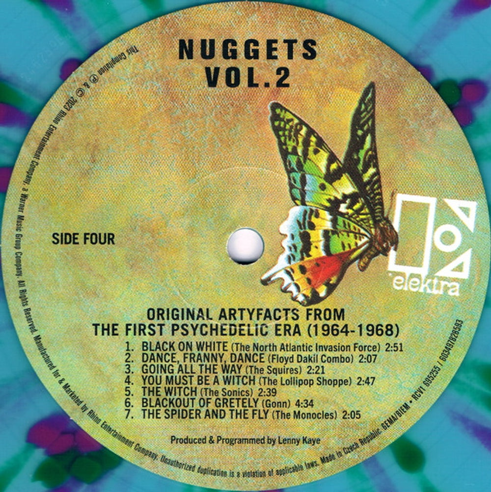 Image 5: Nuggets – Nuggets: Original Artyfacts From The First Psychedelic Era (1965-1968), Vol. 2 (SYEOR 24 Exclusive Psychedelic LP Vinyl) Vinyl LP | Relix