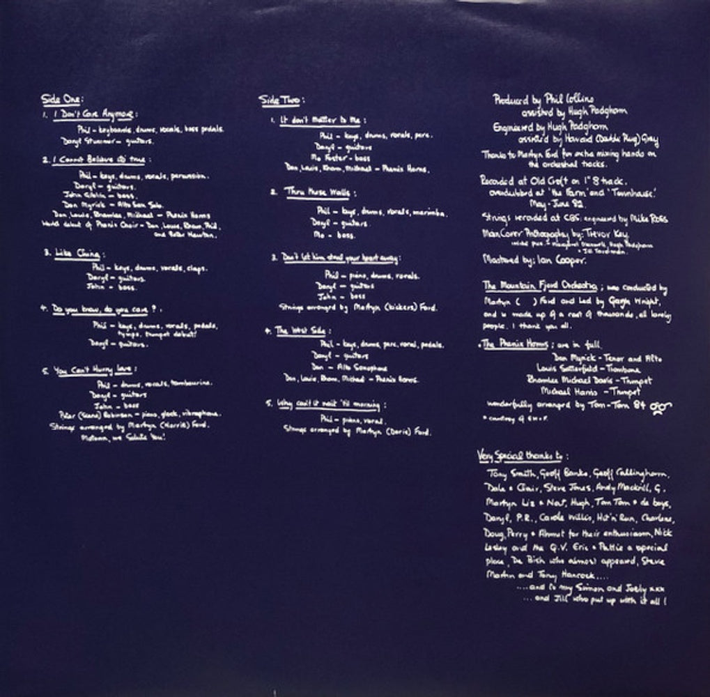 Image 5: Phil Collins – Hello I Must Be Going!: Remastered Vinyl LP | Relix