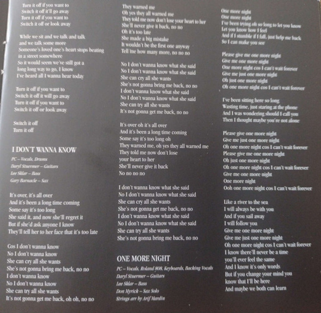 Image 5: Phil Collins – No Jacket Required (Uk CD) CD | Relix