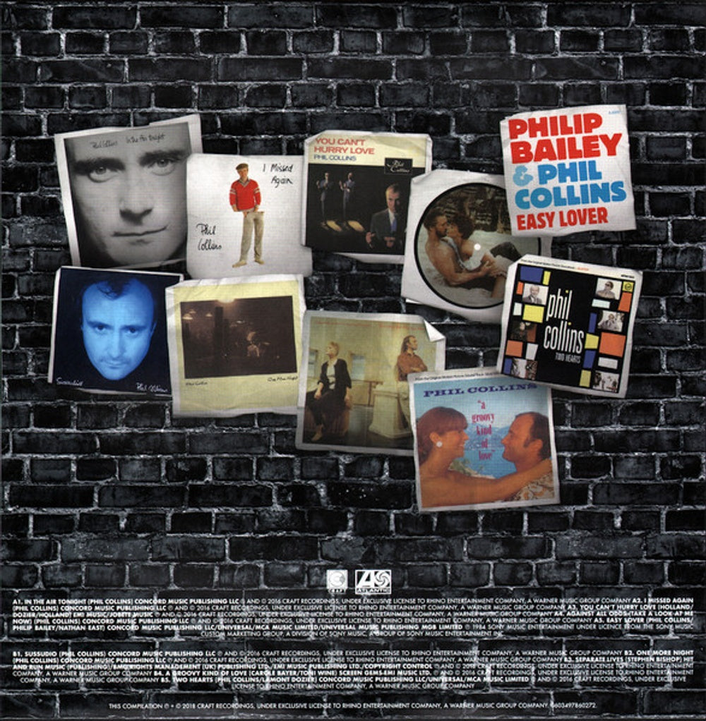 Image 5: Phil Collins – Singles (Colored LP Vinyl) Vinyl LP | Relix