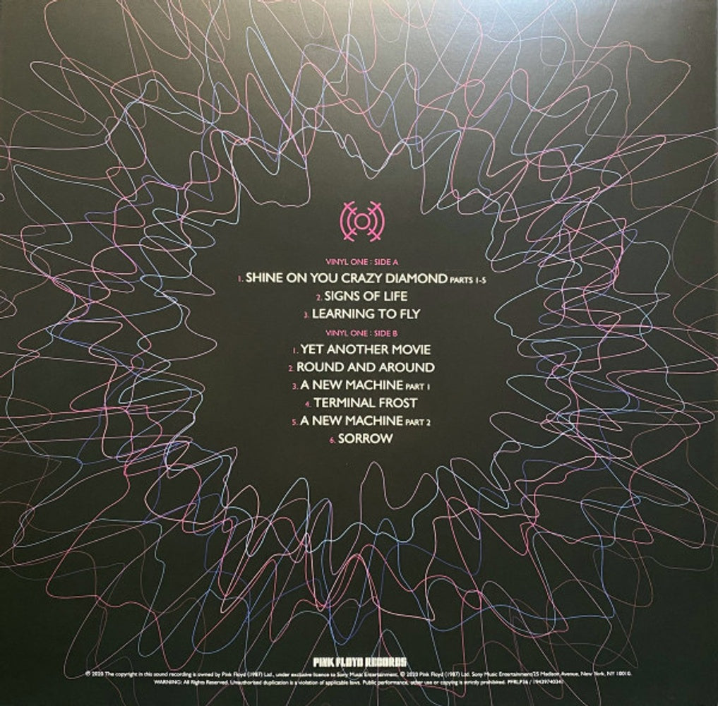Image 5: Pink Floyd – Delicate Sound Of Thunder: Remastered (3-LP Vinyl) Vinyl LP | Relix