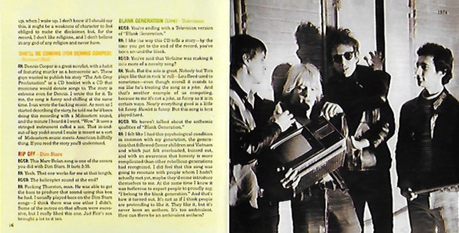 Image 5: Richard Hell – Spurts: The Richard Hell Story (Remastered CD) CD | Relix