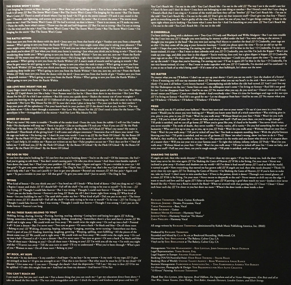 Image 5: Richard Thompson – 13 Rivers Vinyl LP | Relix