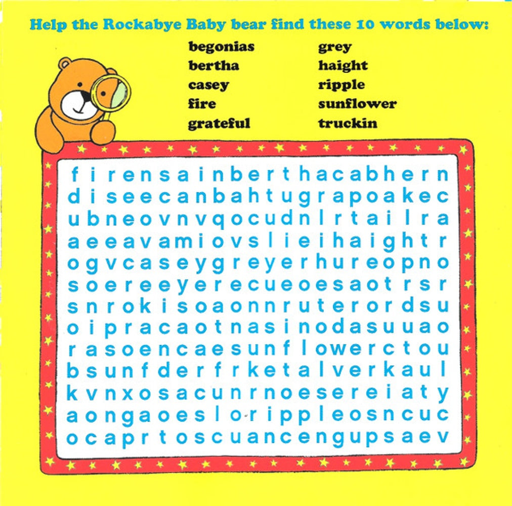 Image 5: Rockabye Baby! – Lullaby Renditions of Grateful Dead CD | Relix