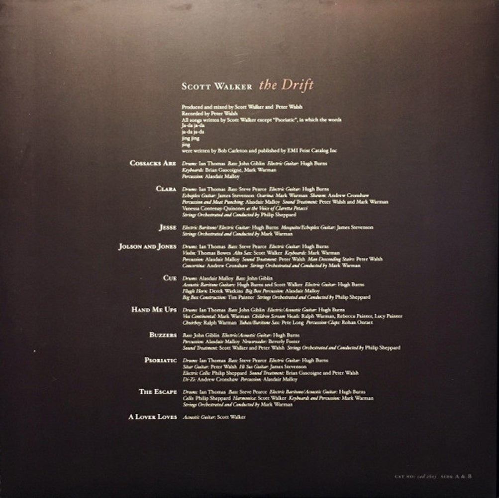 Image 5: Scott Walker – The Drift Vinyl LP | Relix