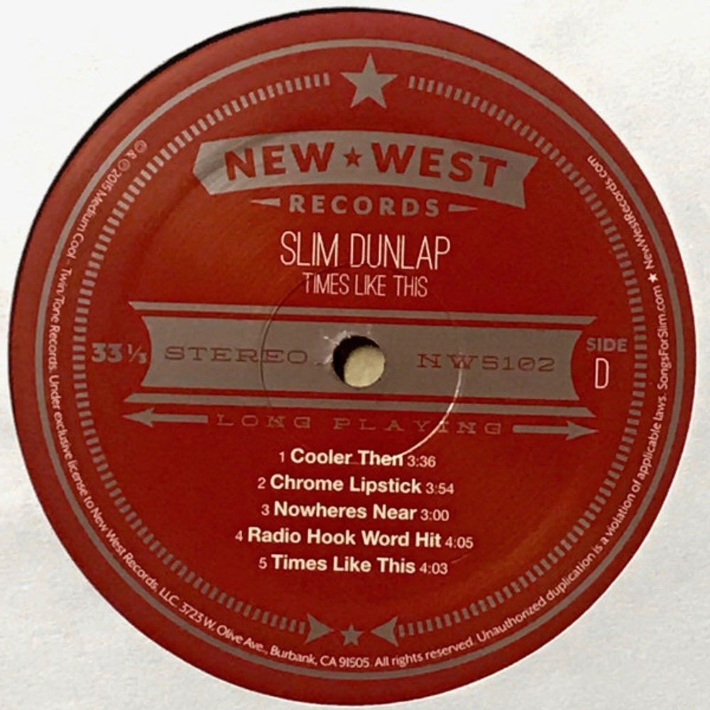 Image 5: Slim Dunlap – Old New Me / Times Like This Vinyl LP | Relix