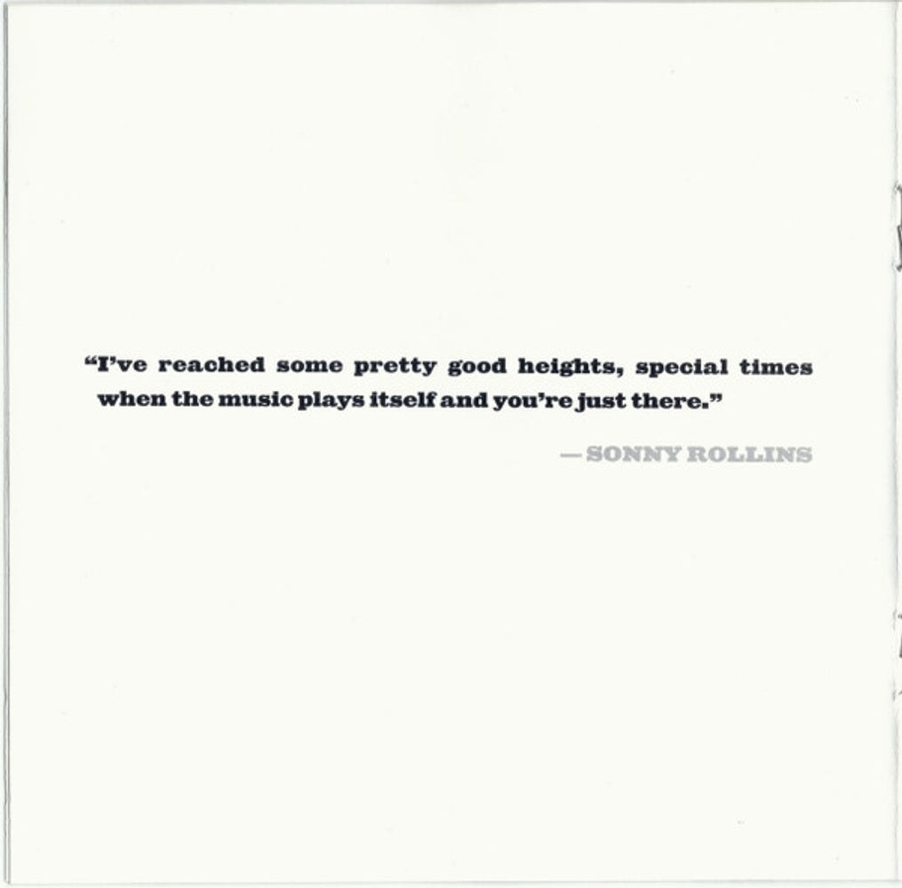 Image 5: Sonny Rollins – The Very Best CD | Relix