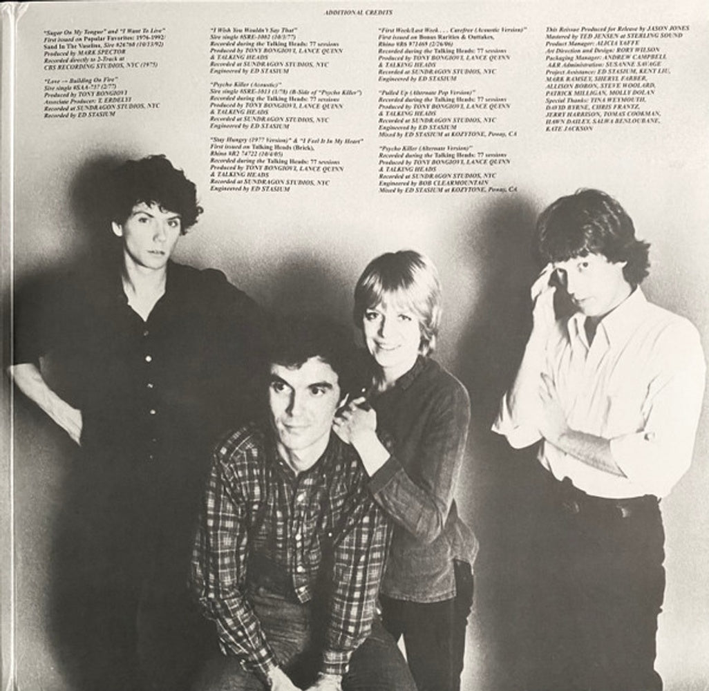 Image 5: Talking Heads – Talking Heads: 77 Vinyl LP | Relix