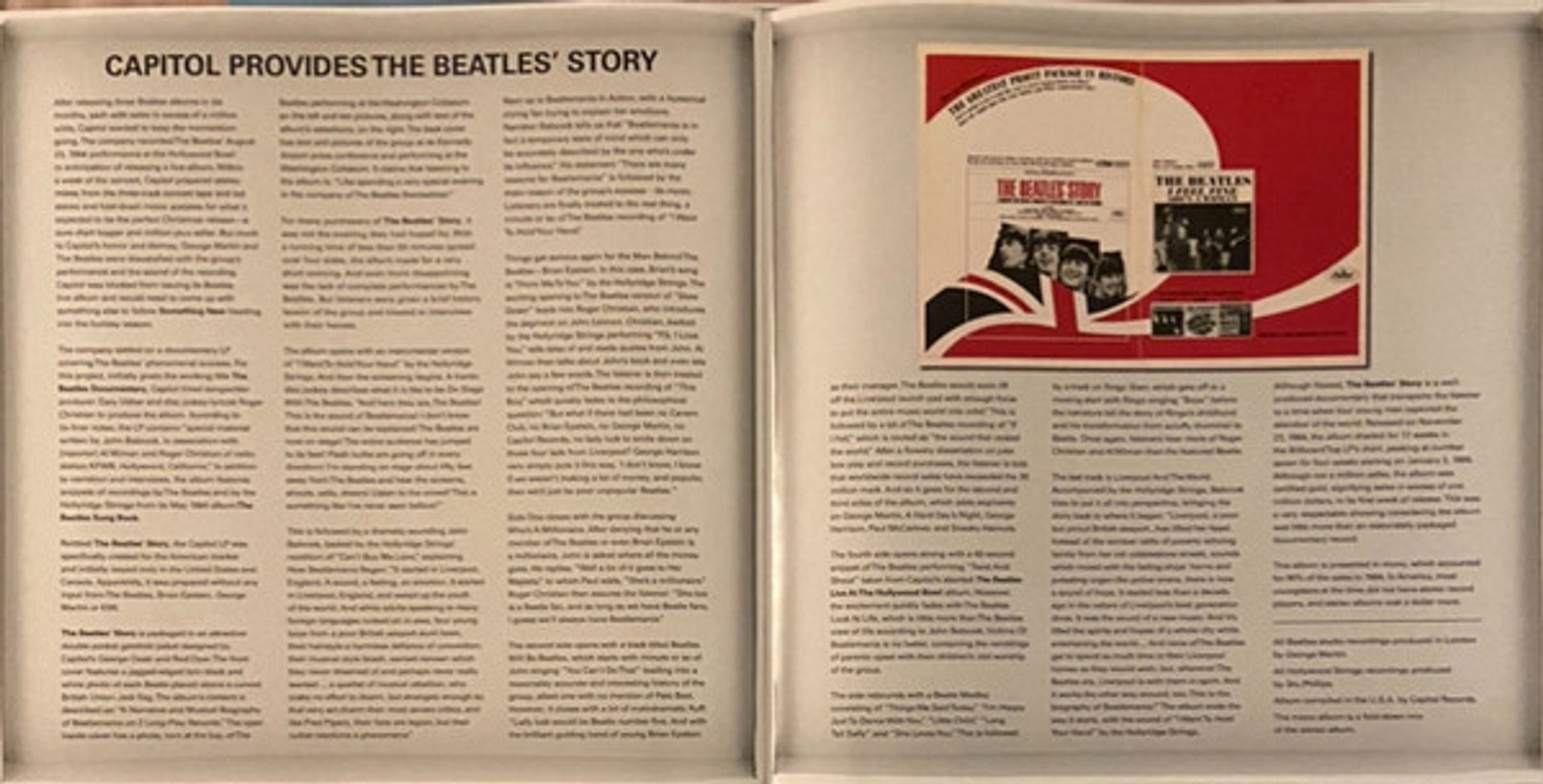 Image 5: The Beatles – A Hard Day's Night (Original Motion Picture Soundtrack) - Vinyl LP | Relix