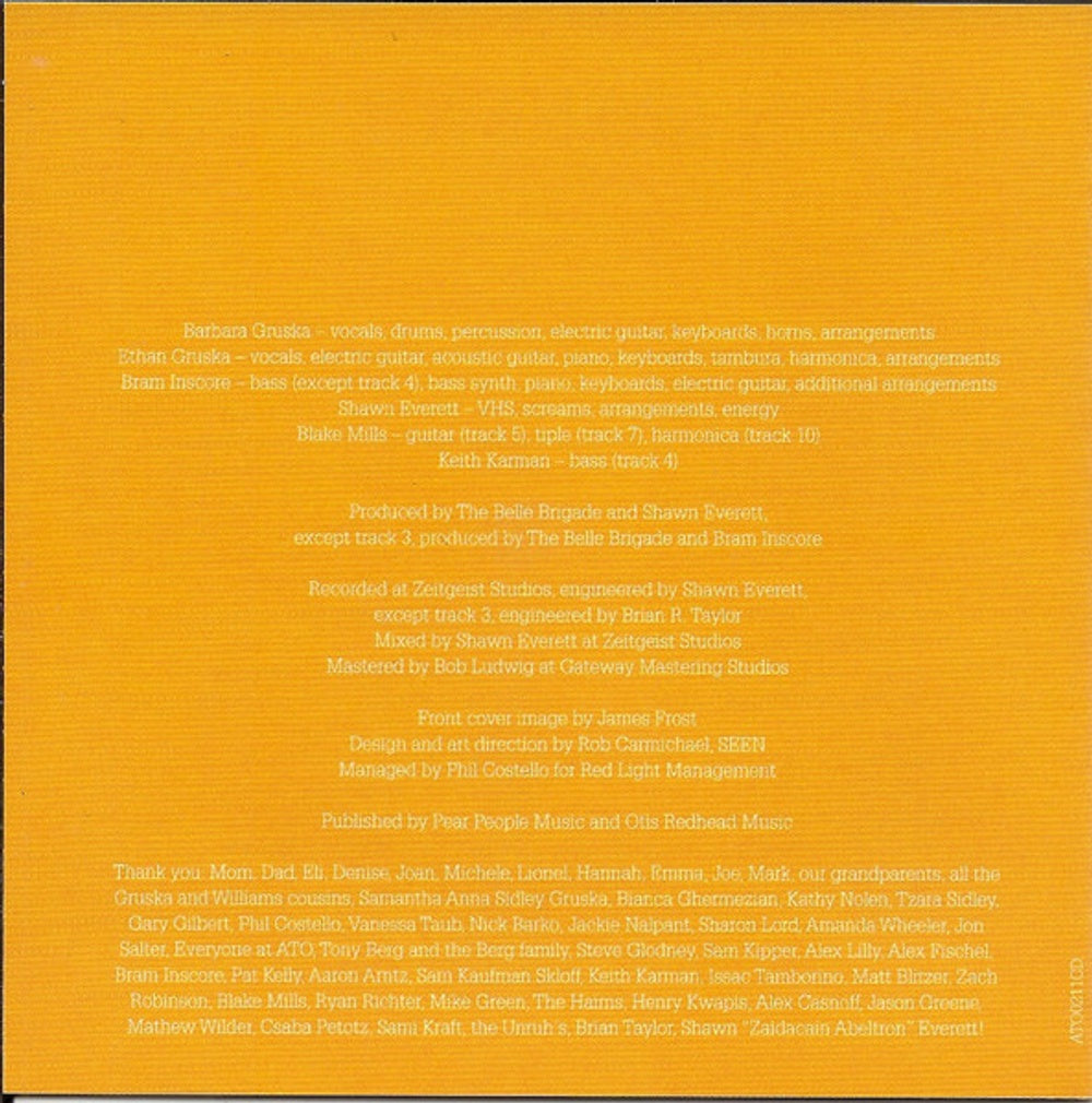 Image 5: The Belle Brigade – Just Because CD | Relix