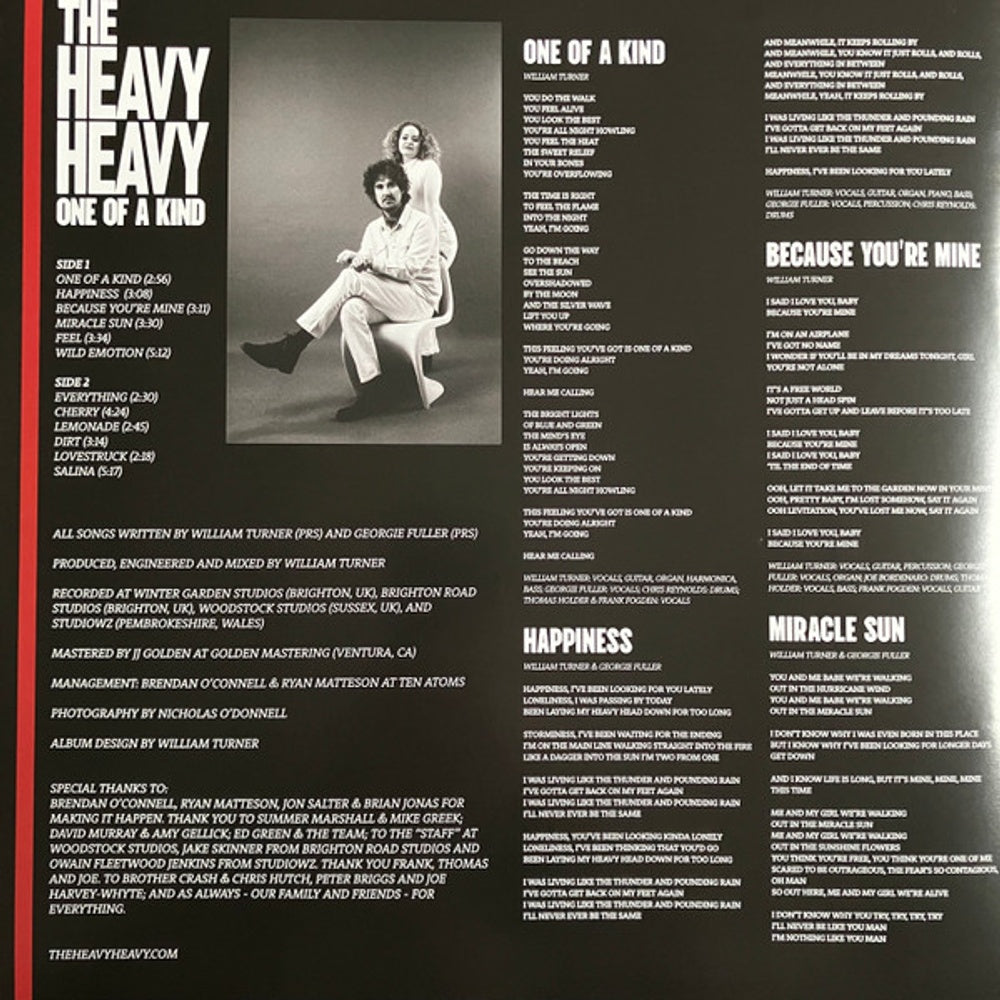 Image 5: The Heavy Heavy – One Of A Kind Vinyl LP | Relix