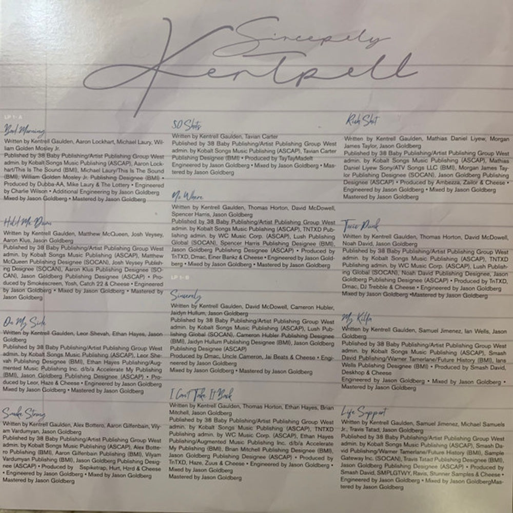 Image 5: Youngboy Never Broke Again – Sincerely, Kentrell (LP Vinyl) Vinyl LP | Relix
