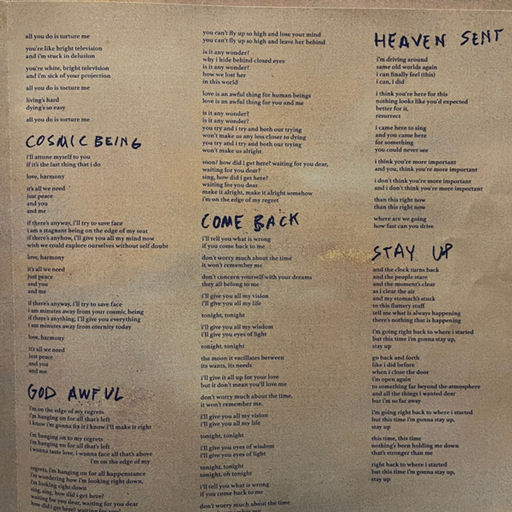 Image 5: Zooey Celeste – Restless Thoughts (Turquoise LP Vinyl) Vinyl LP | Relix
