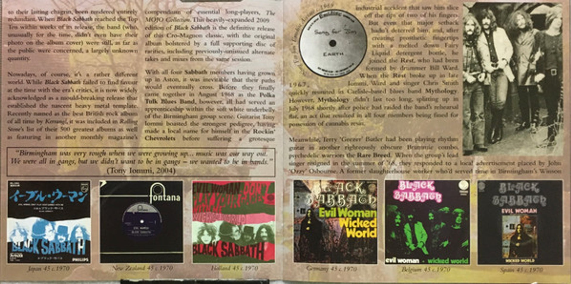Image 6: Black Sabbath – Black Sabbath (Remastered CD) CD | Relix