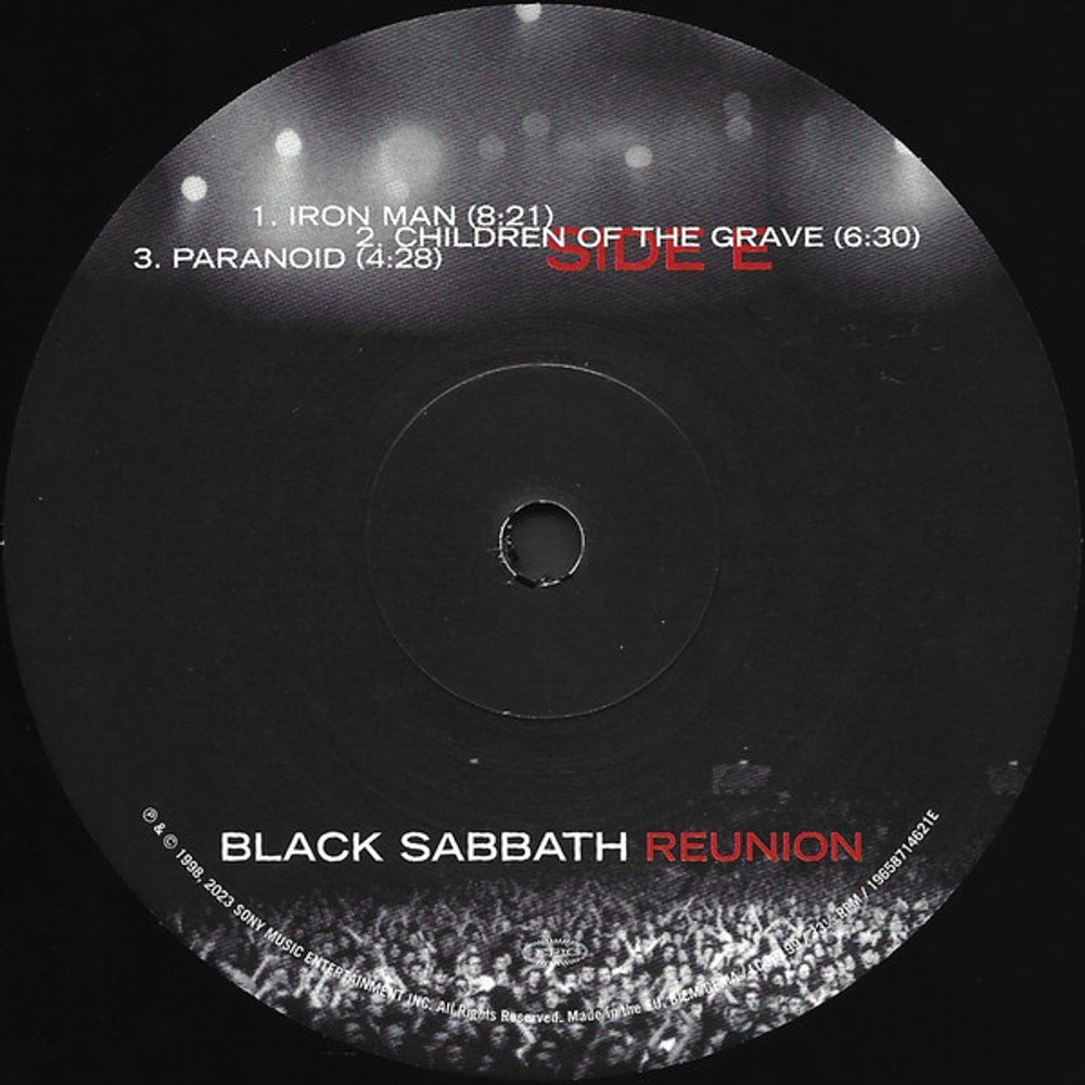 Image 6: Black Sabbath – Reunion (3-LP Vinyl) Vinyl LP | Relix