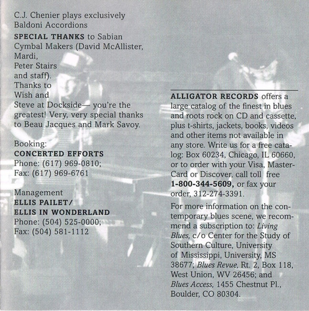 Image 6: C Chenier J & Red Hot Louisia – Big Squeeze CD | Relix