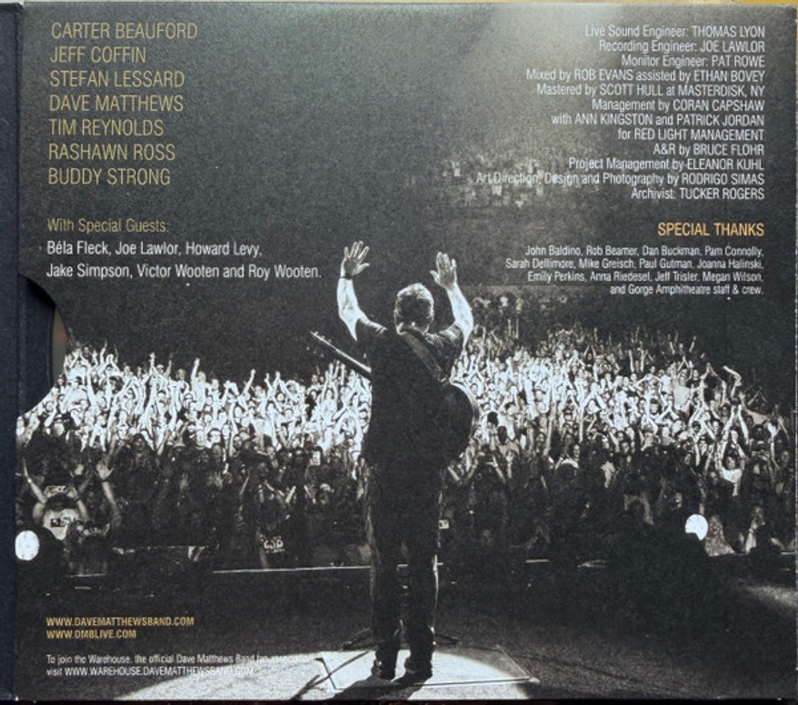 Image 6: Dave Matthews – Take Me Back / Live From the Gorge, George, Wa 8.30.2025 CD | Relix