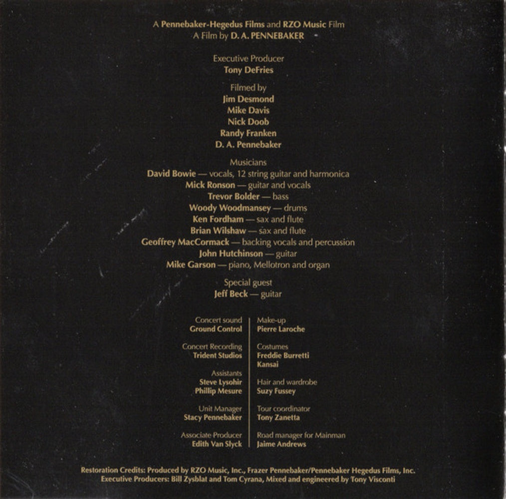 Image 6: David Bowie – Ziggy Stardust and The Spiders From Mars: The Motion Picture Soundtrack: 50th Anniversary CD | Relix