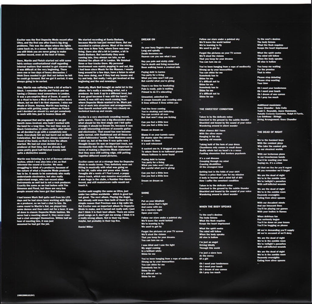 Image 6: Depeche Mode – Exciter Vinyl LP | Relix