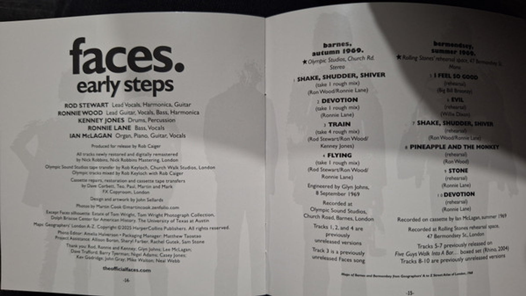 Image 6: Faces – Early Steps CD | Relix