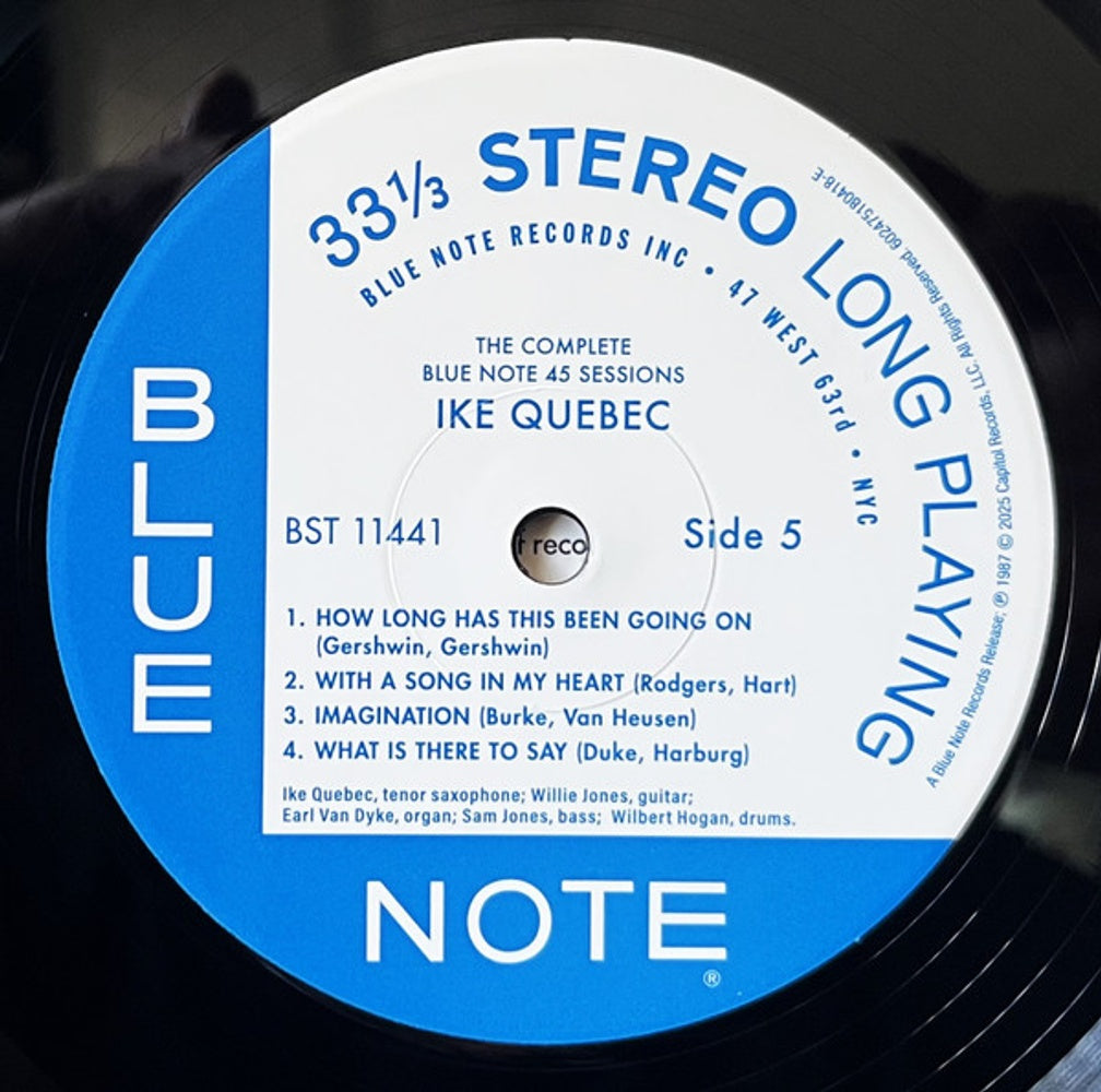 Image 6: Ike Quebec – Complete 45 Sessions (Blue Note Tone Poet Edition LP Vinyl) Vinyl LP | Relix