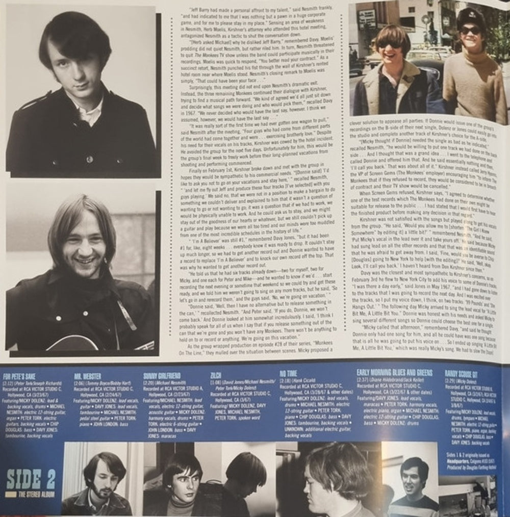 Image 6: Monkees – Headquarters (Bme LP Vinyl) Vinyl LP | Relix