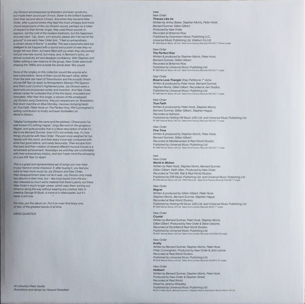 Image 6: New Order / Joy Division – Total Vinyl LP | Relix