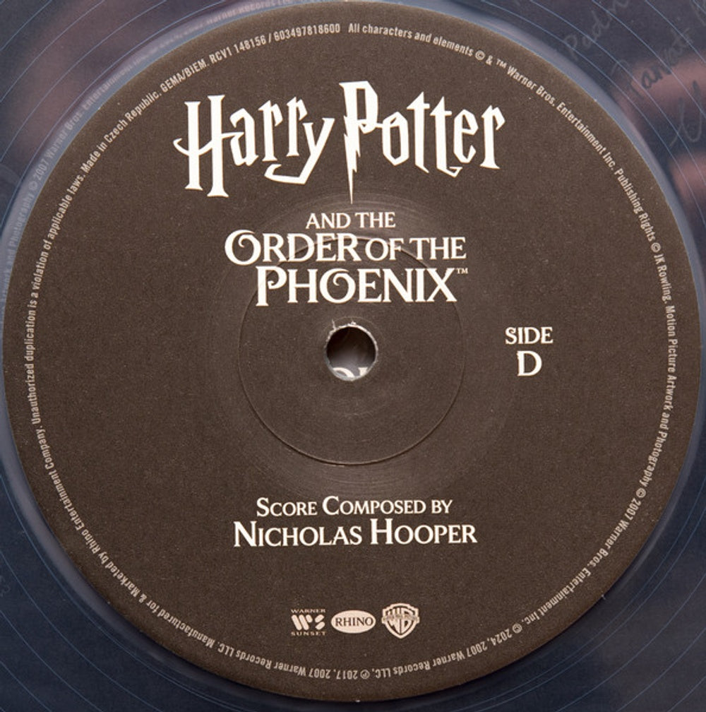 Image 6: Nicholas Hooper – Harry Potter And The Order Of The Phoenix - O.S.T. Vinyl LP | Relix