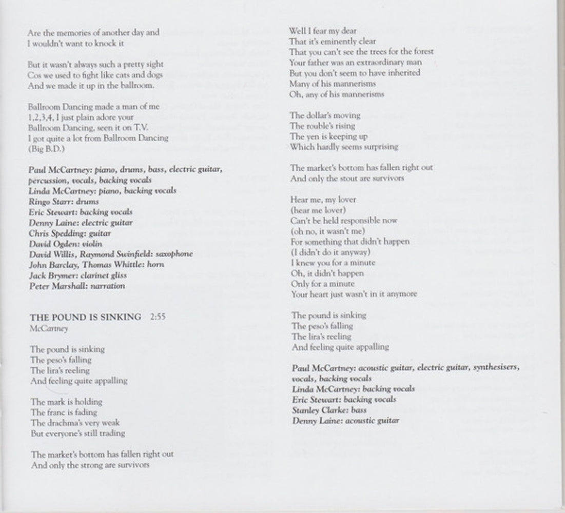Image 6: Paul McCartney – Tug Of War CD | Relix