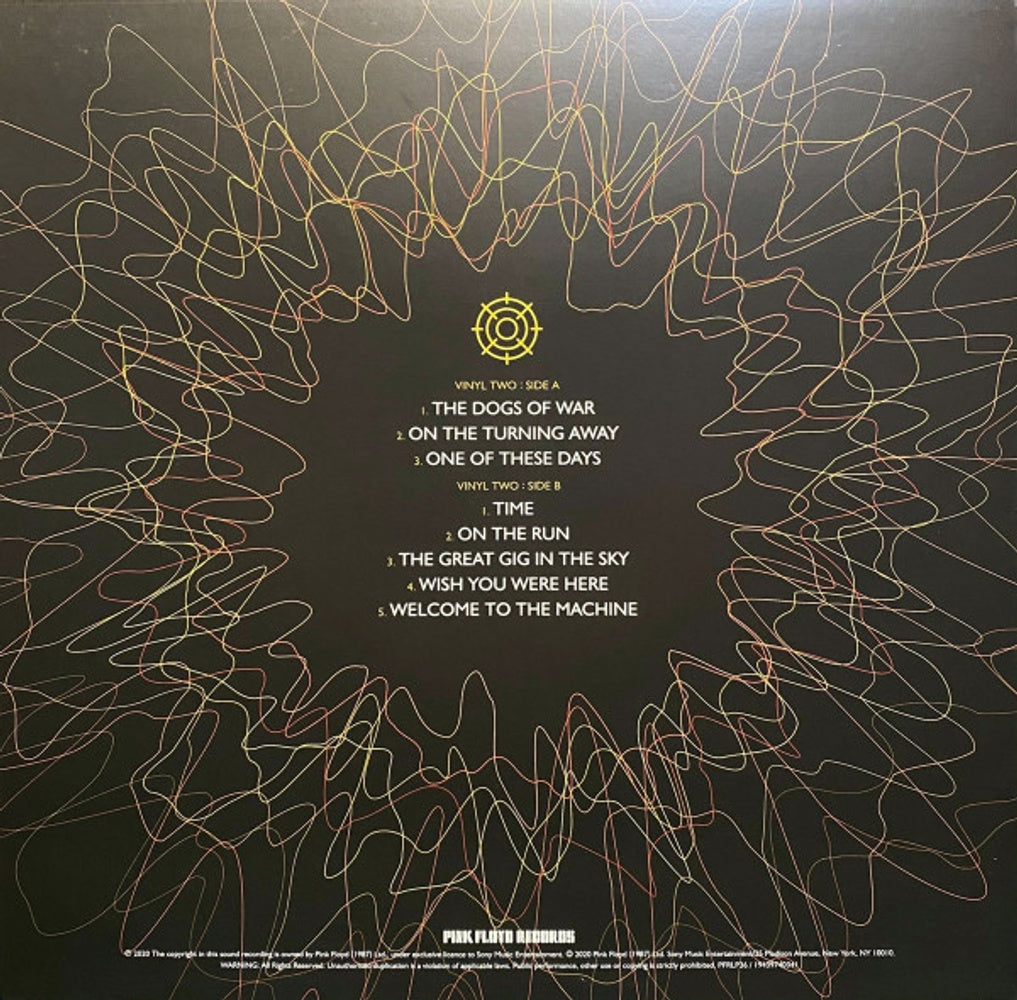 Image 6: Pink Floyd – Delicate Sound Of Thunder: Remastered (3-LP Vinyl) Vinyl LP | Relix
