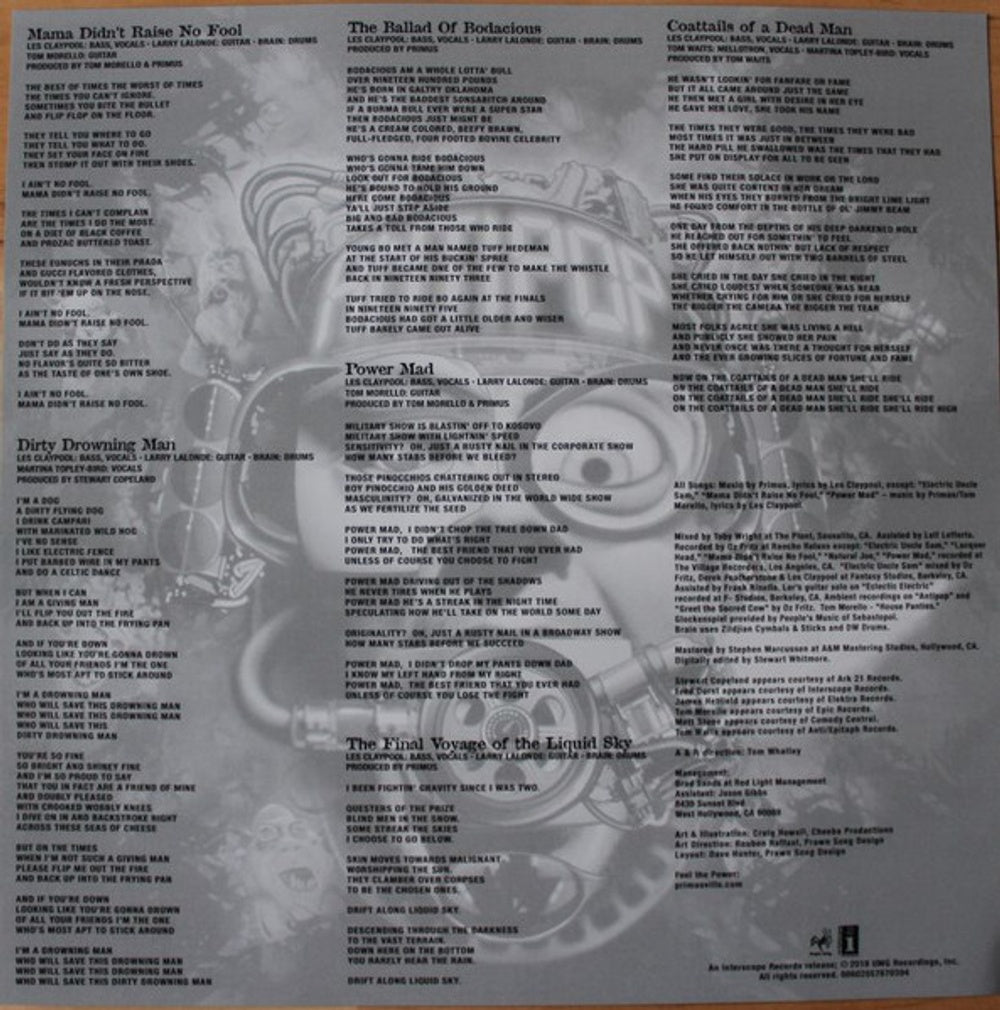Image 6: Primus – Antipop Vinyl LP | Relix