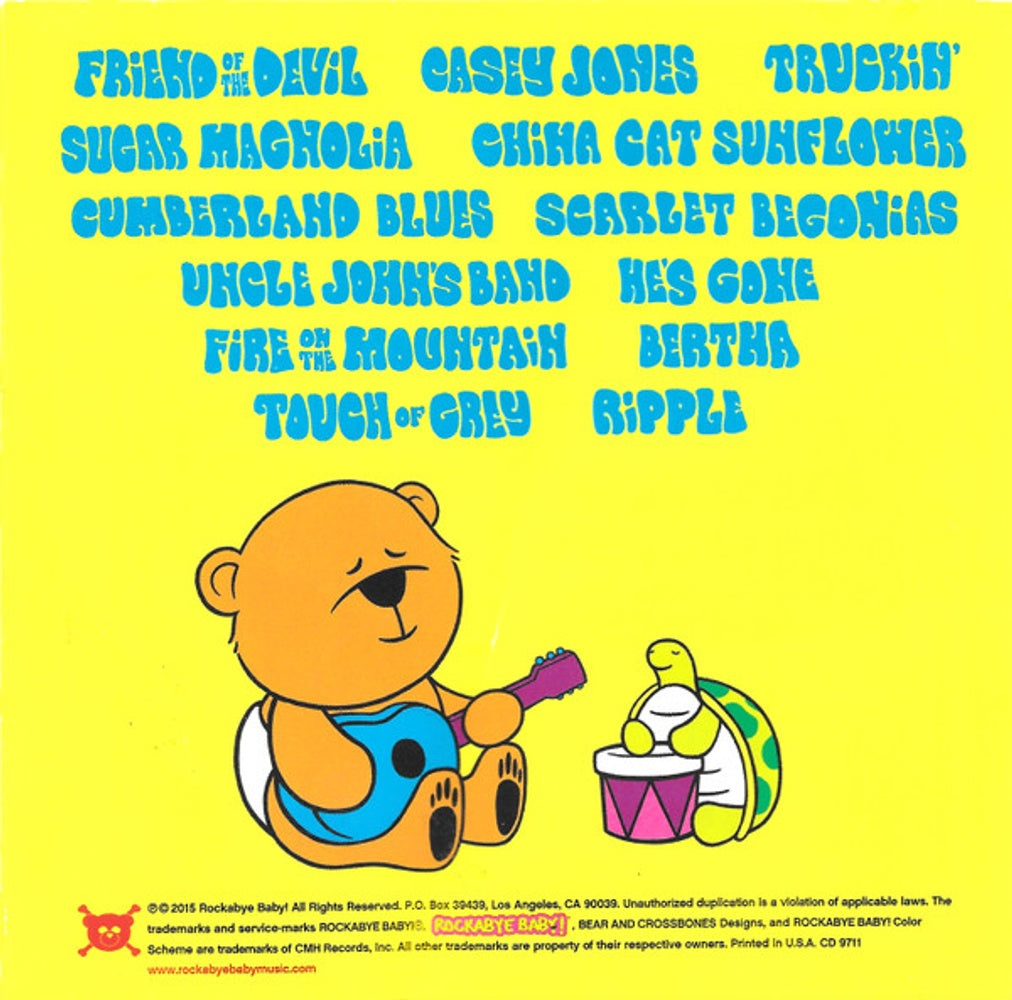 Image 6: Rockabye Baby! – Lullaby Renditions of Grateful Dead CD | Relix