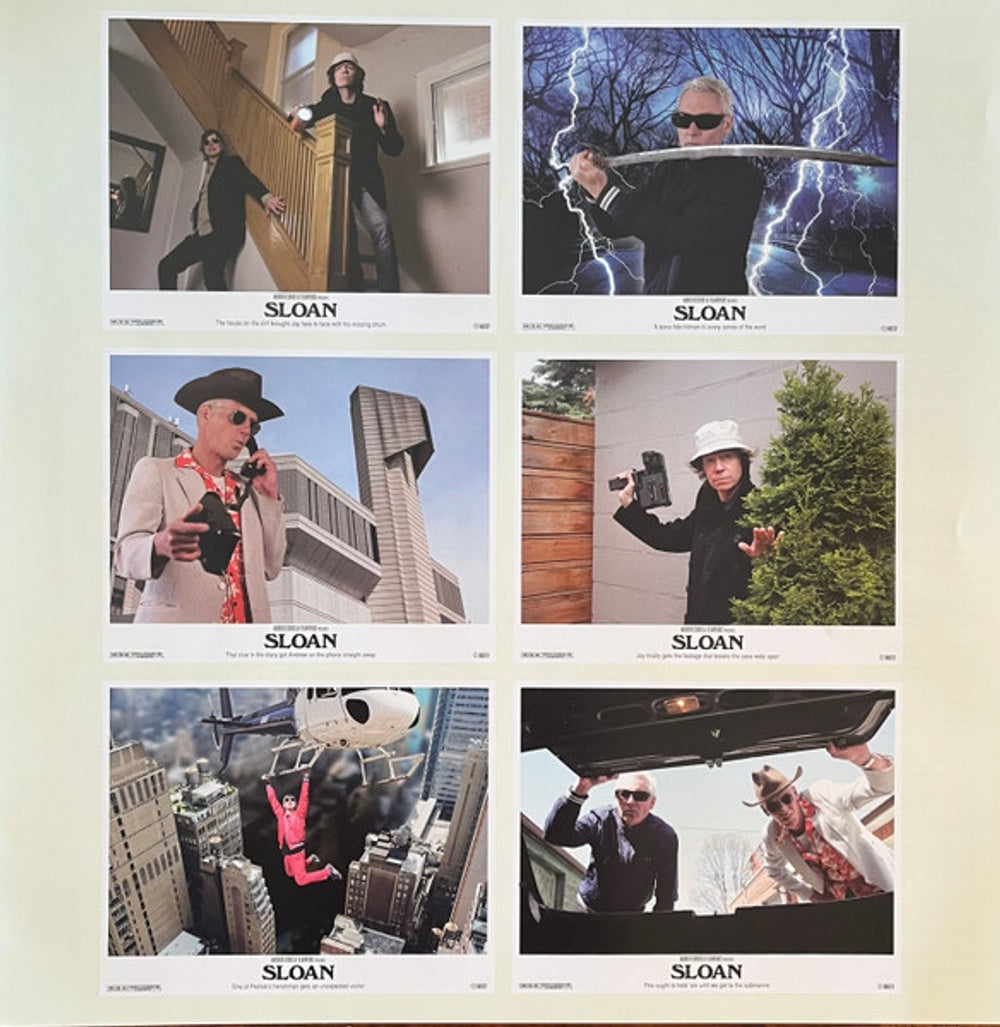 Image 6: Sloan – Based On The Best Seller (Clear, Gol LP Vinyl) Vinyl LP | Relix