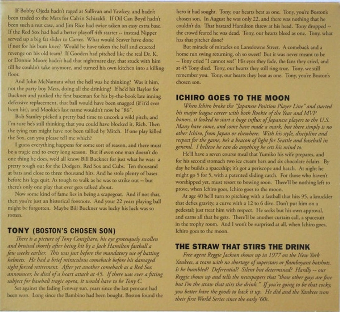 Image 6: The Baseball Project – Vol. 2: High and Inside CD | Relix
