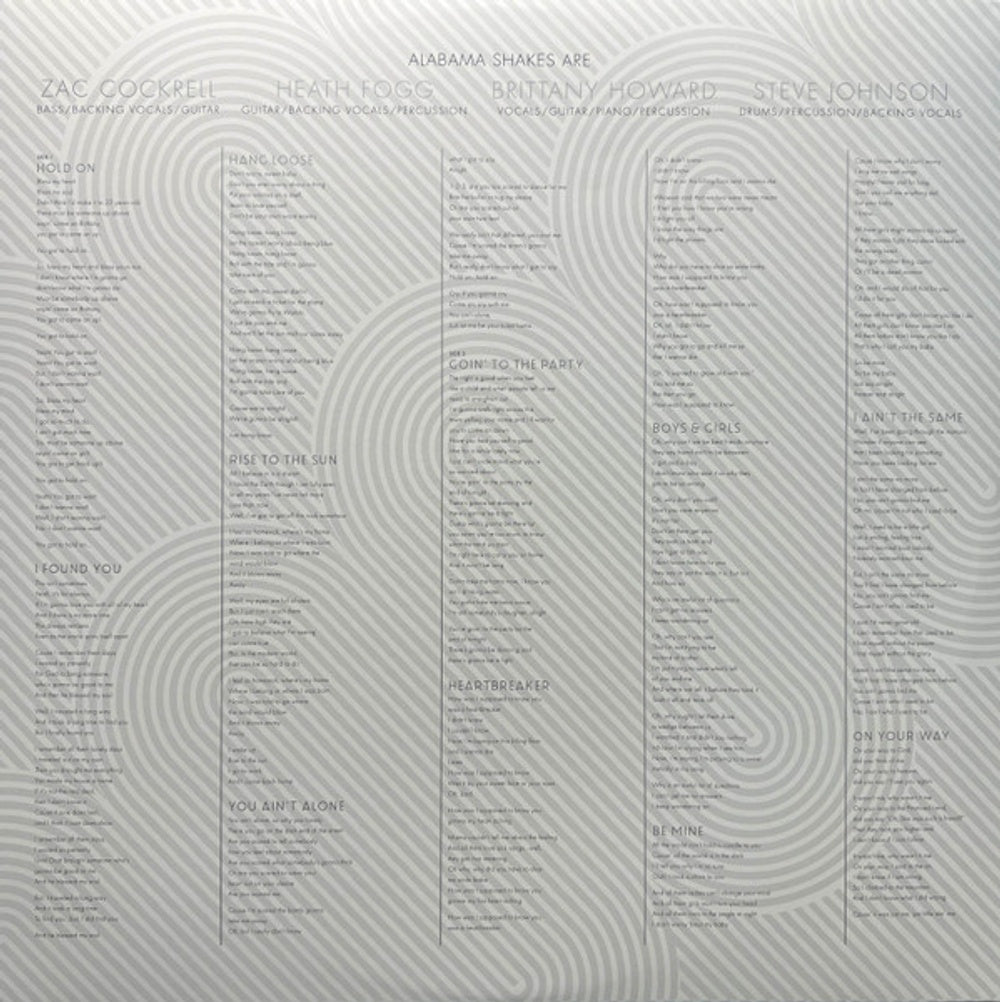 Image 7: Alabama Shakes – Boys & Girls: 10 Year Deluxe Edition (Cloudy Clear LP Vinyl) Vinyl LP | Relix