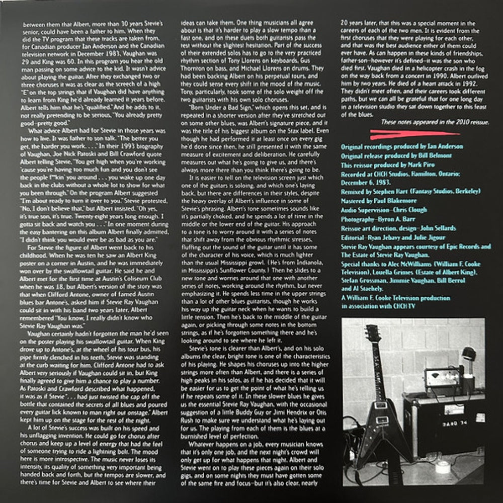 Image 7: Albert King, Stevie Ray Vaughan – In Session (Deluxe Edition LP Vinyl) Vinyl LP | Relix