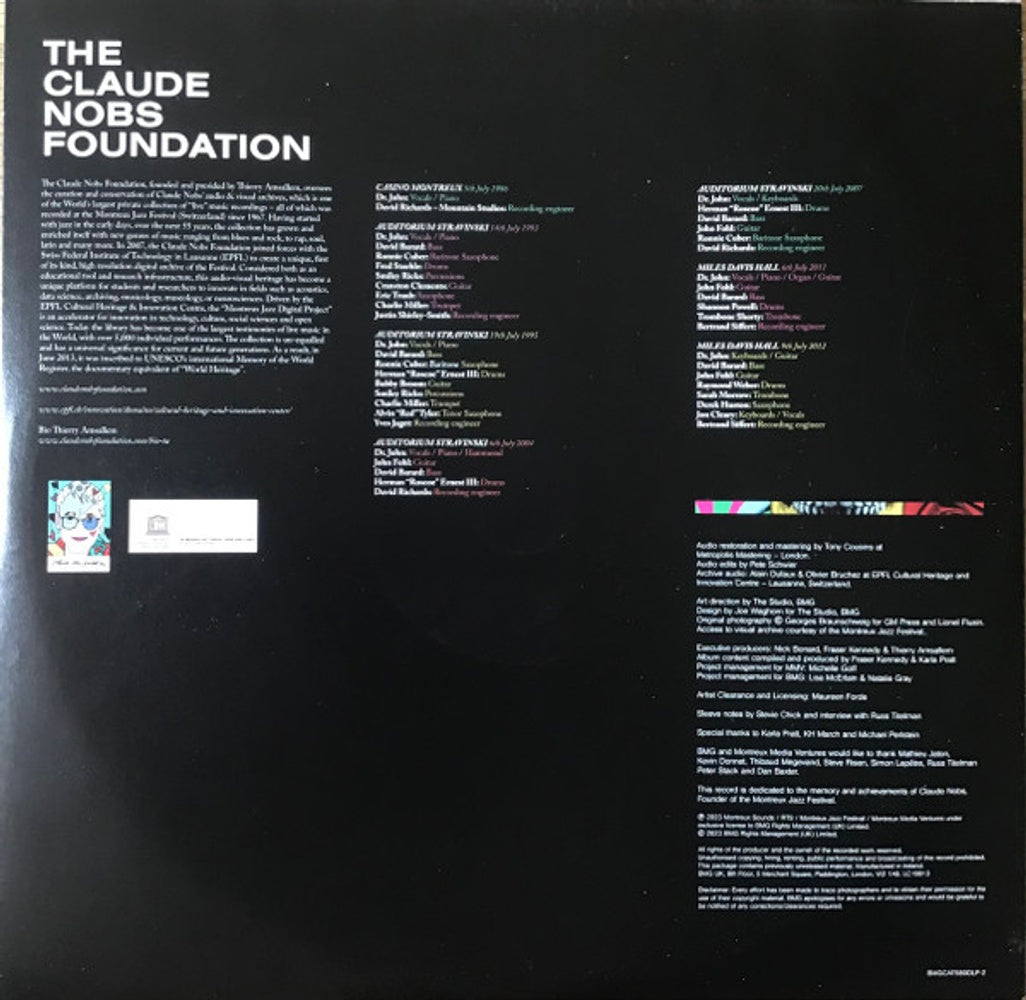 Image 7: Dr. John – Dr. John: The Montreux Years (Gate, 180 Gram LP Vinyl) Vinyl LP | Relix