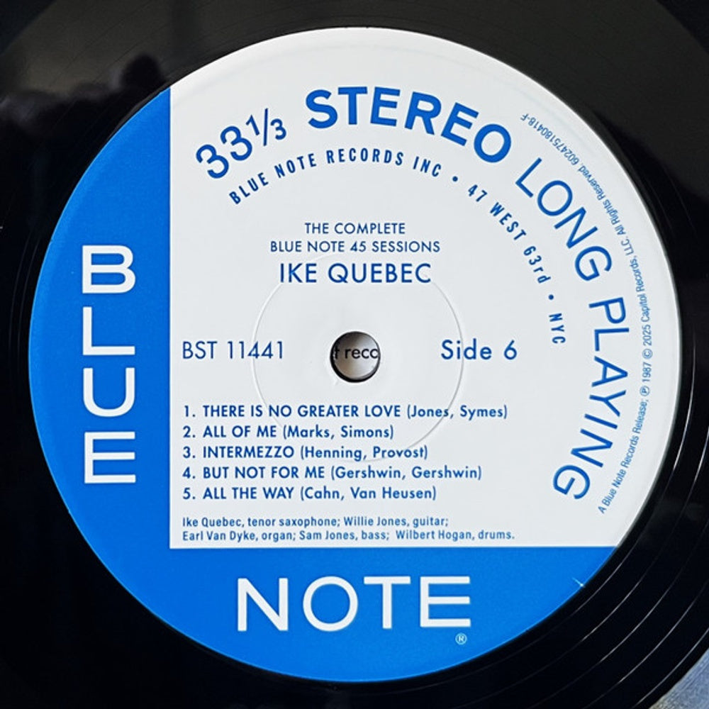 Image 7: Ike Quebec – Complete 45 Sessions (Blue Note Tone Poet Edition LP Vinyl) Vinyl LP | Relix