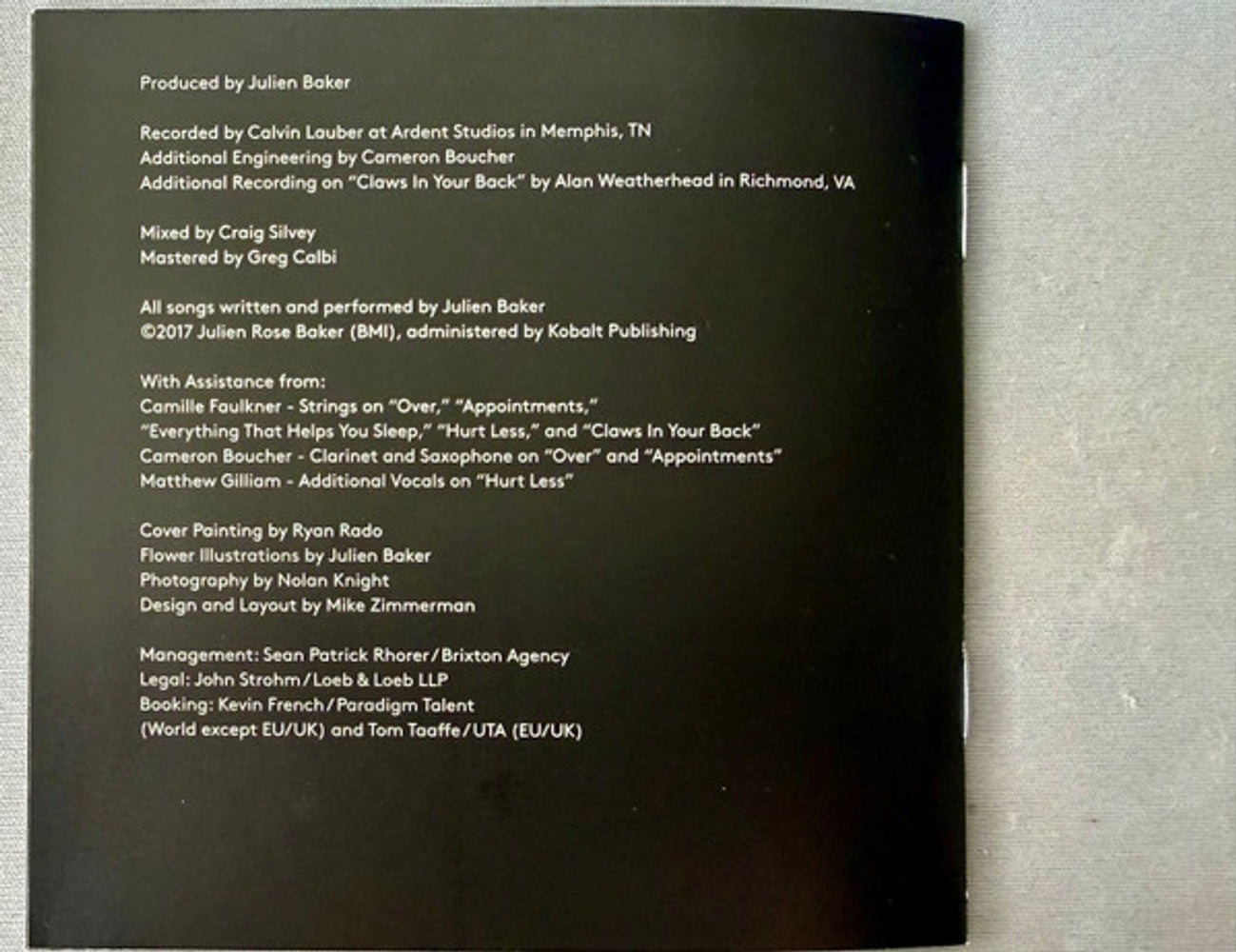 Image 7: Julien Baker – Turn Out The Lights CD | Relix
