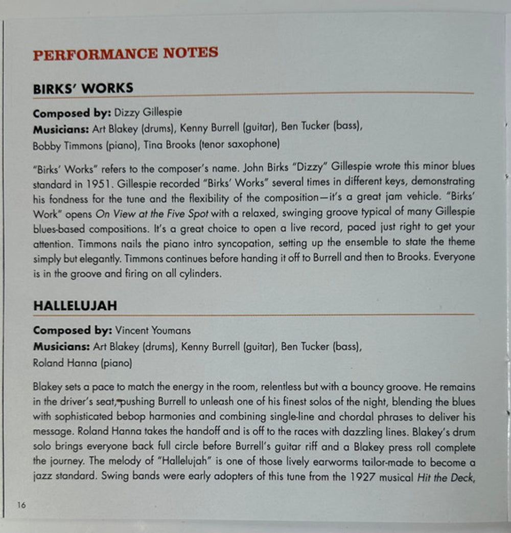 Image 7: Kenny Burrell  / Blakey,Art – On View At The Five Spot Cafe: Complete Masters CD | Relix